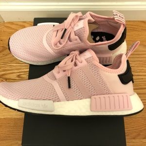 adidas nmd womens white and pink